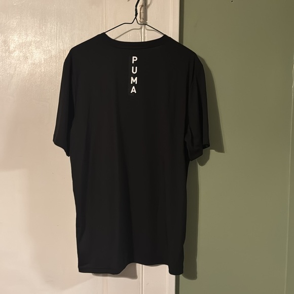 PUMA Men's Active Tee Black Medium Airy Short Sleeve Tee - Picture 10 of 14